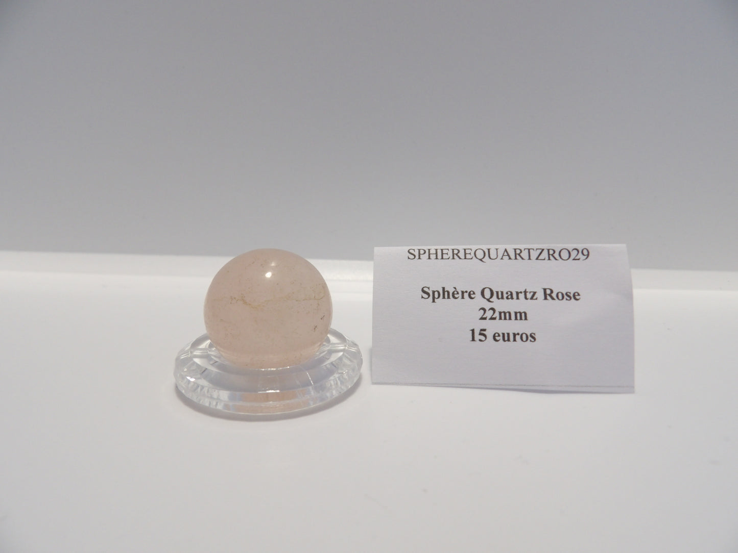 Sphère Quartz Rose