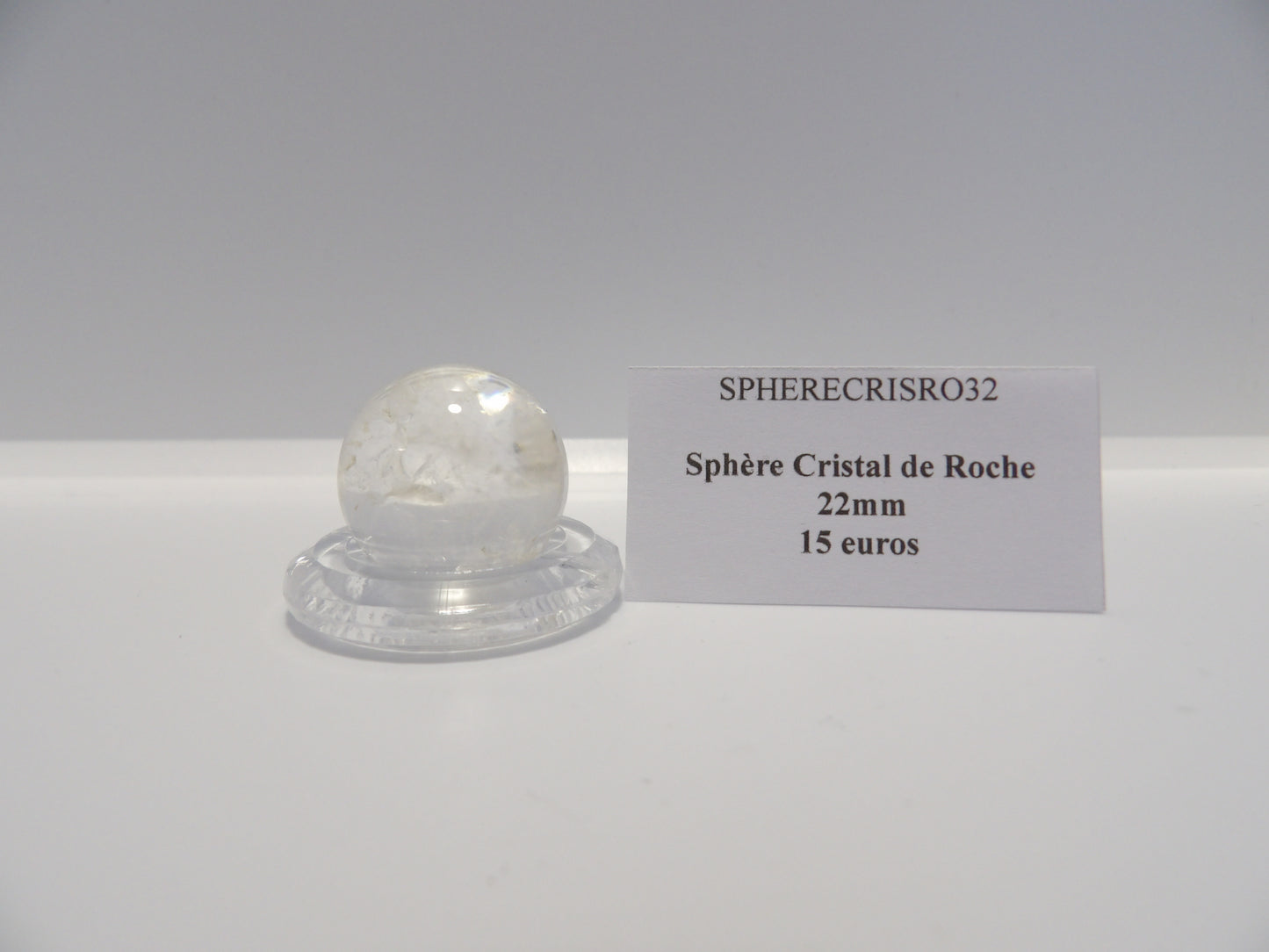 Sphère Cristal de Roche