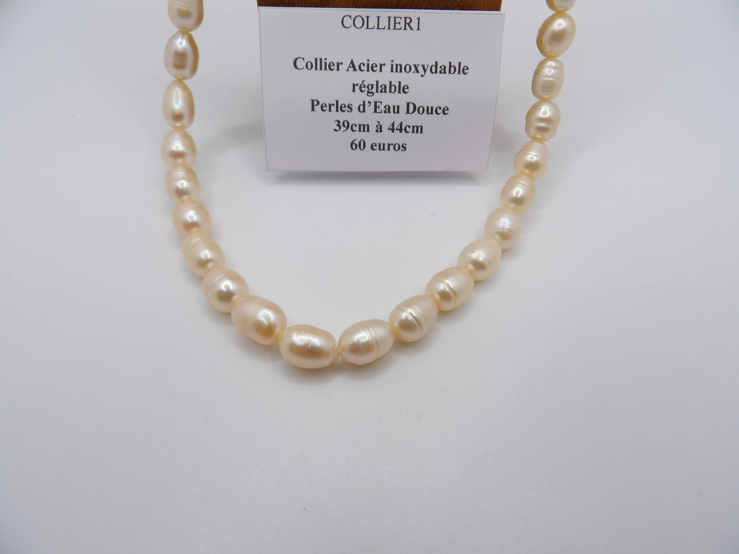 Collier Perles d'Eau Douce