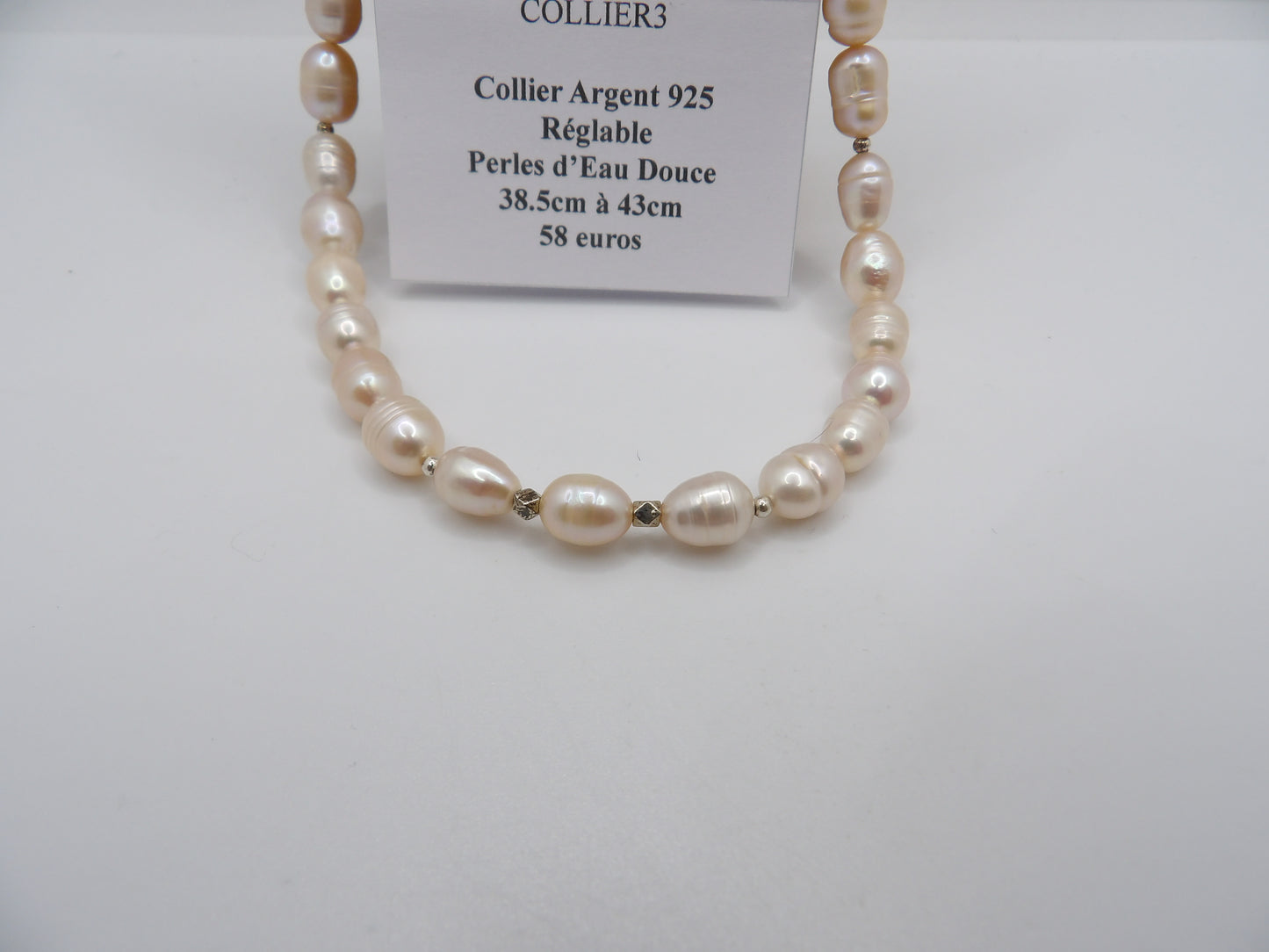 Collier Perles d'Eau Douce