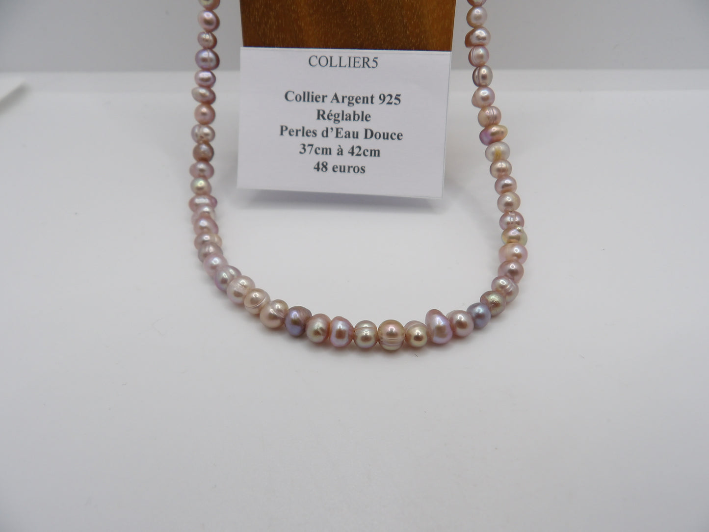 Collier Perles d'Eau Douce