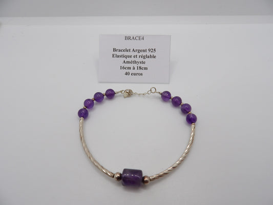 Bracelet Améthyste