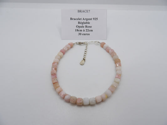 Bracelet Opale Rose