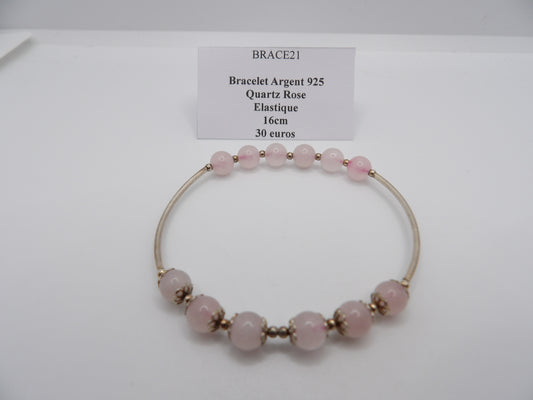 Bracelet Quartz Rose