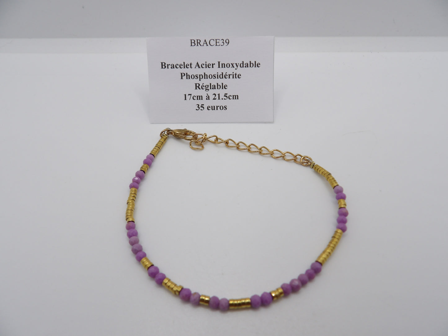 Bracelet Phosphosidérite