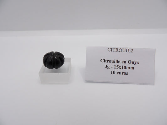 Citrouille Onyx