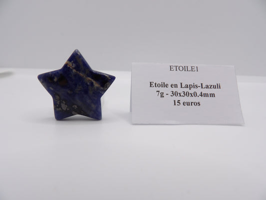 Etoile Lapis Lazuli