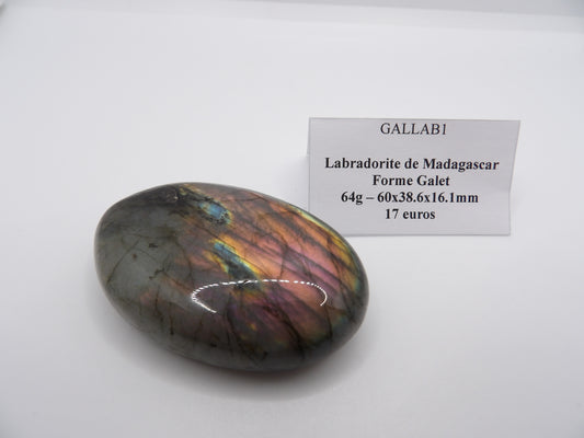 Galet Labradorite