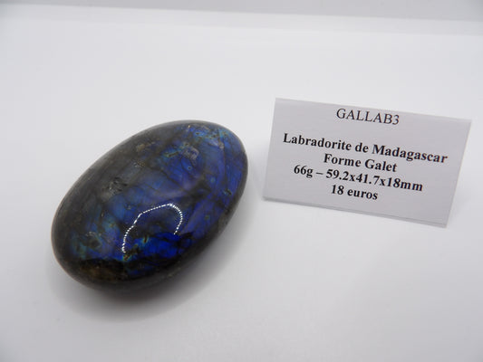 Galet Labradorite