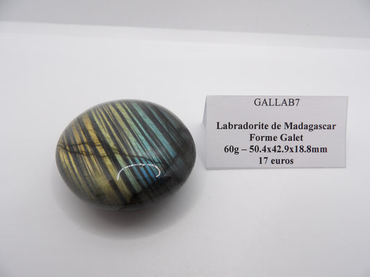 Galet Labradorite