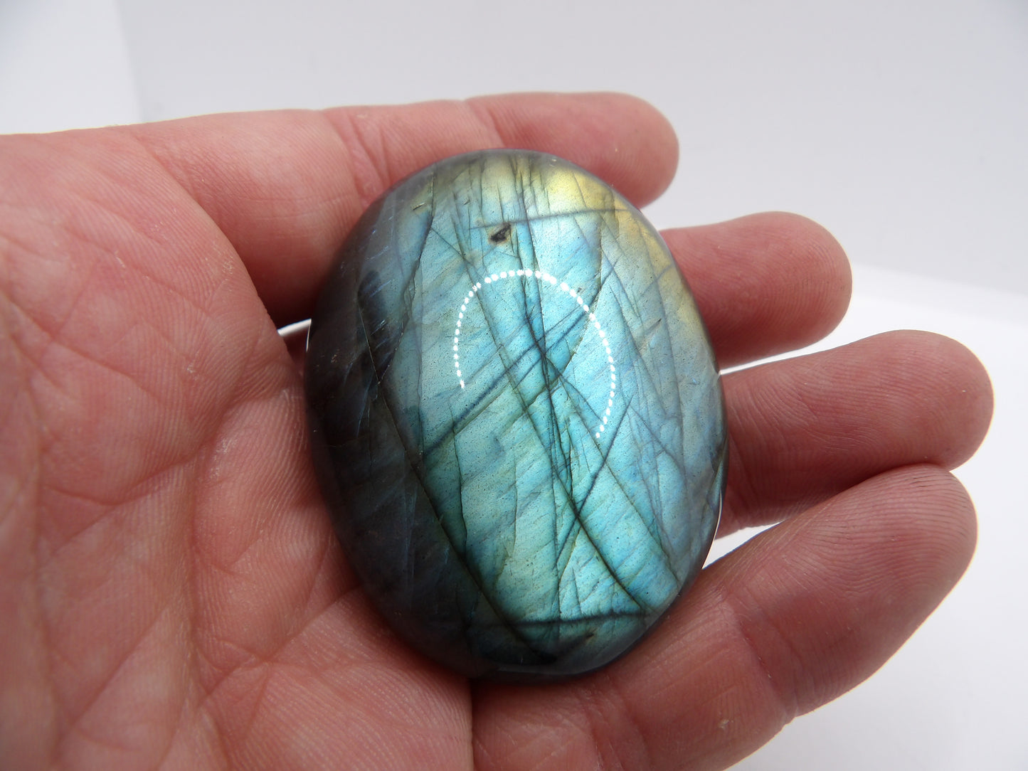 Galet de Labradorite