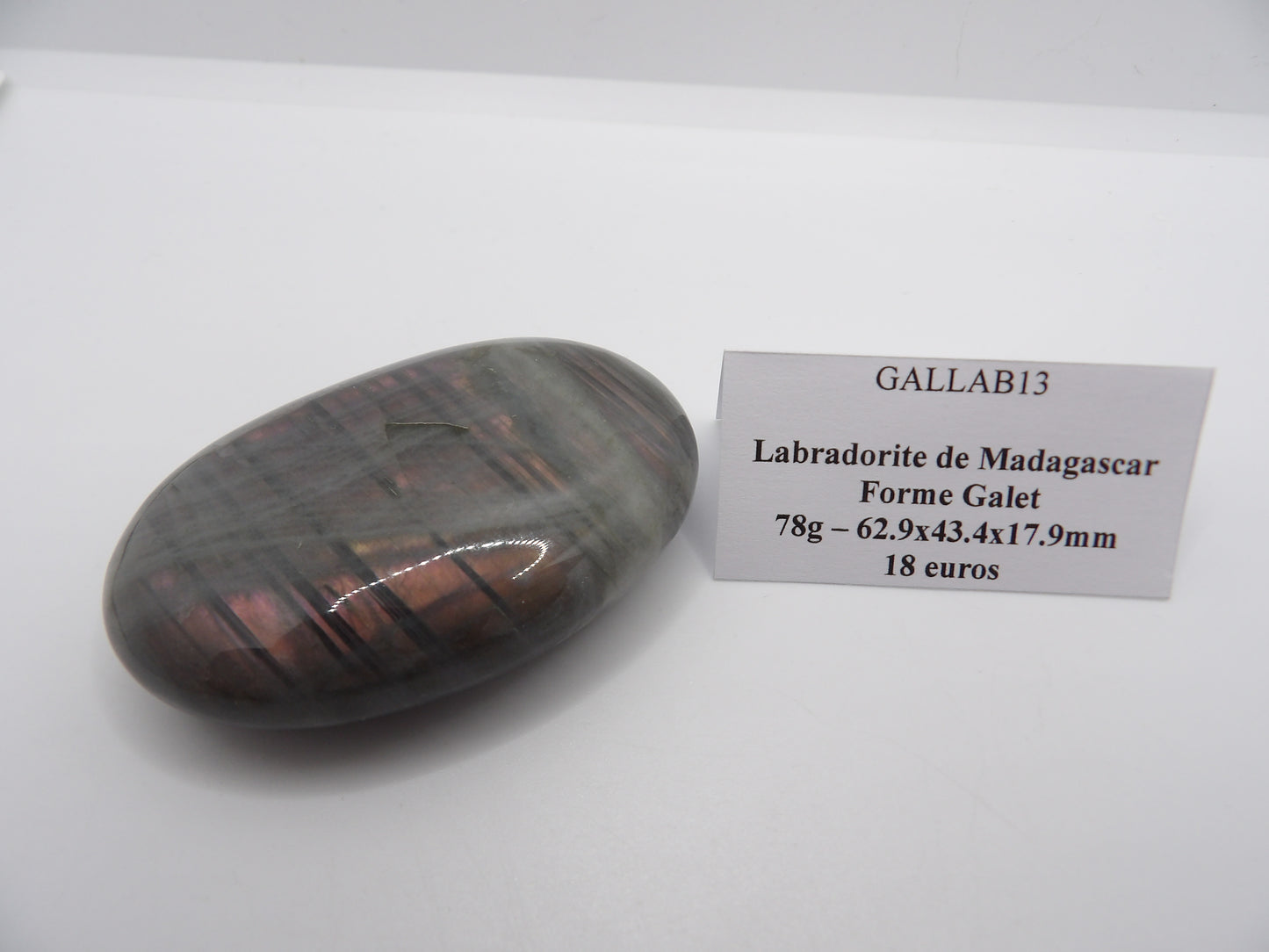 Galet Labradorite