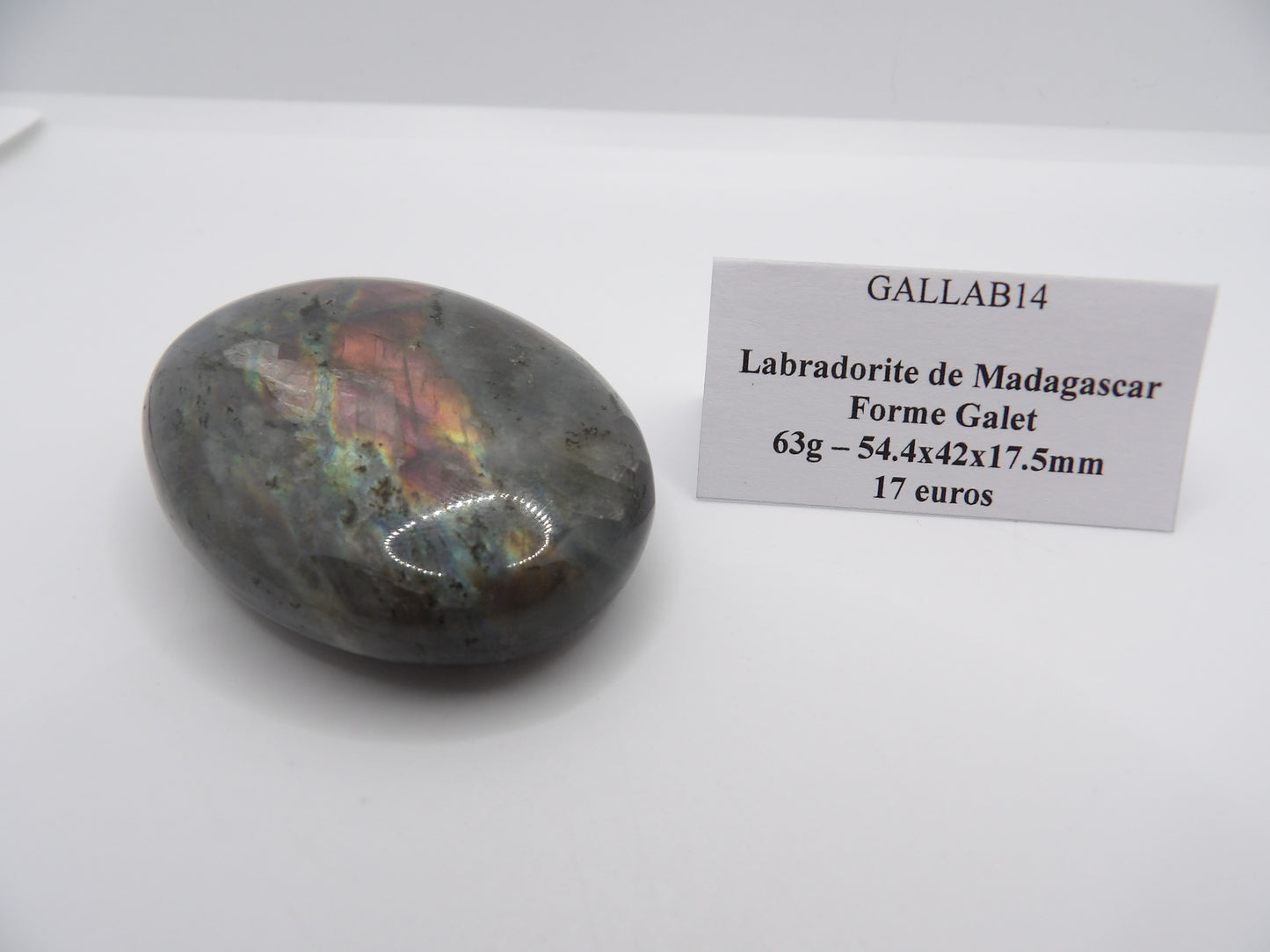 Galet Labradorite