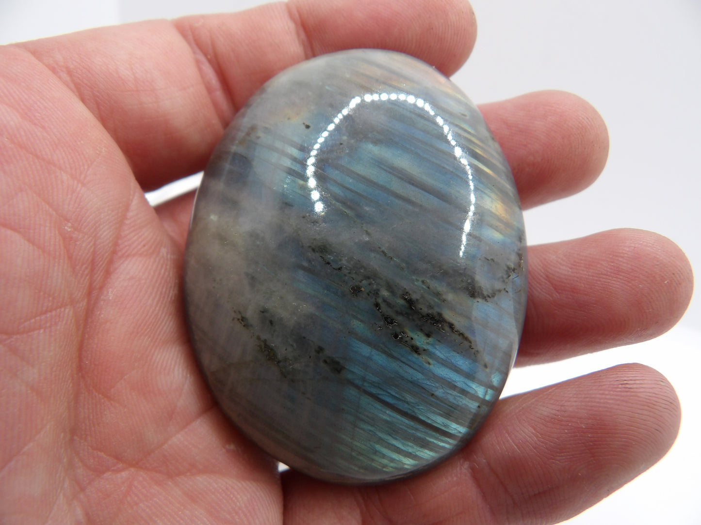 Galet de Labradorite