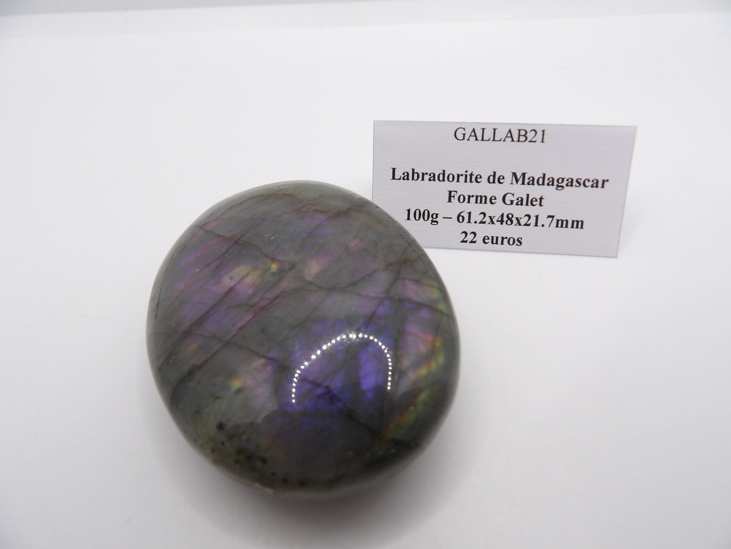 Galet Labradorite