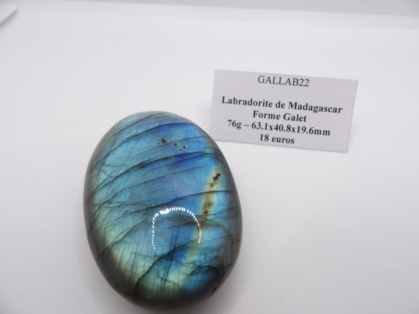 Galet Labradorite