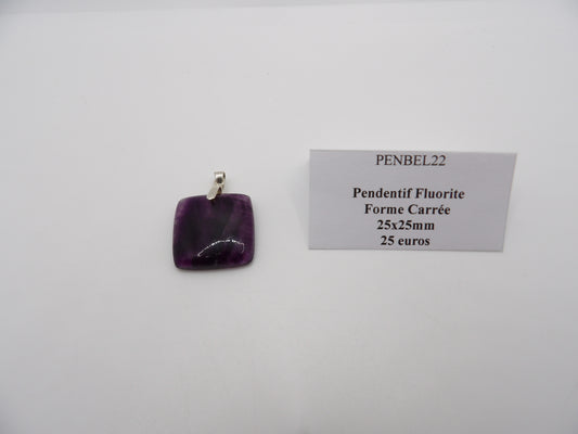 Pendentif Fluorite