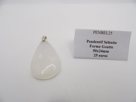 Pendentif Sélénite