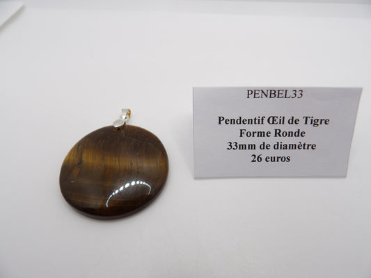 Pendentif Œil de tigre