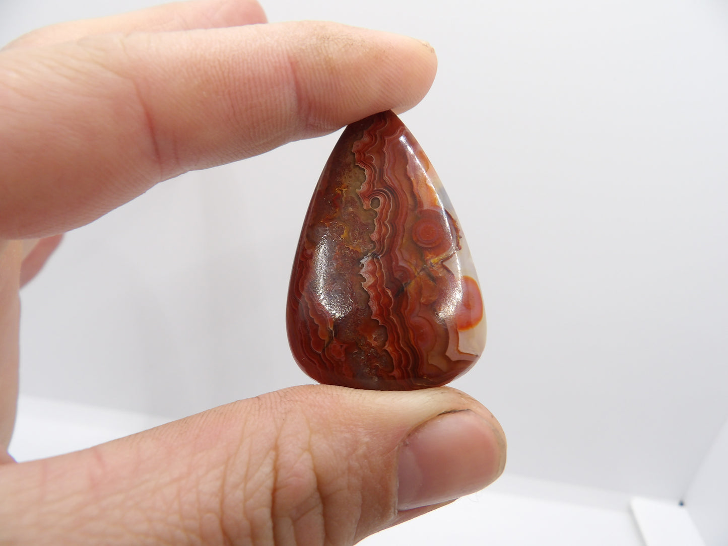 Cabochon Agate Crazy Lace