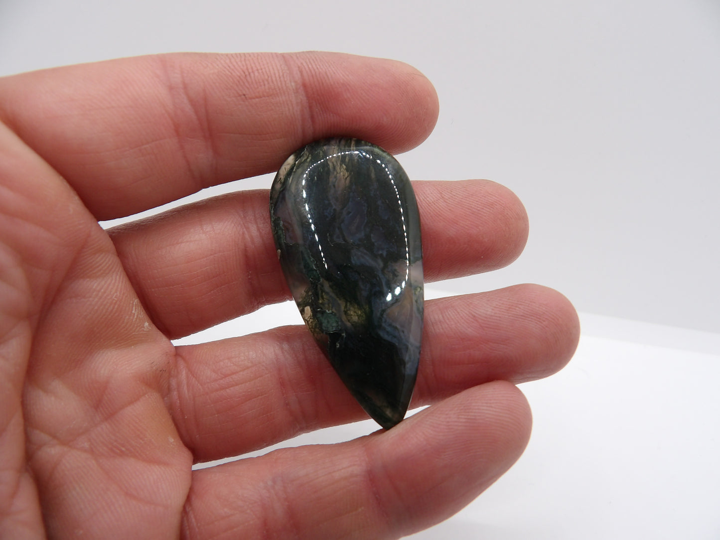 Cabochon Agate Mousse