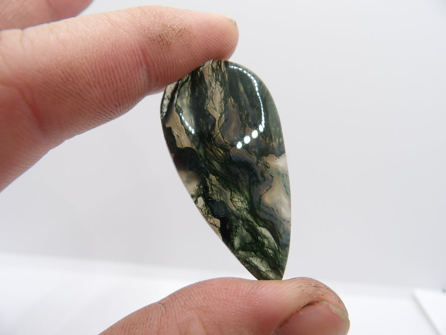 Cabochon Agate Mousse