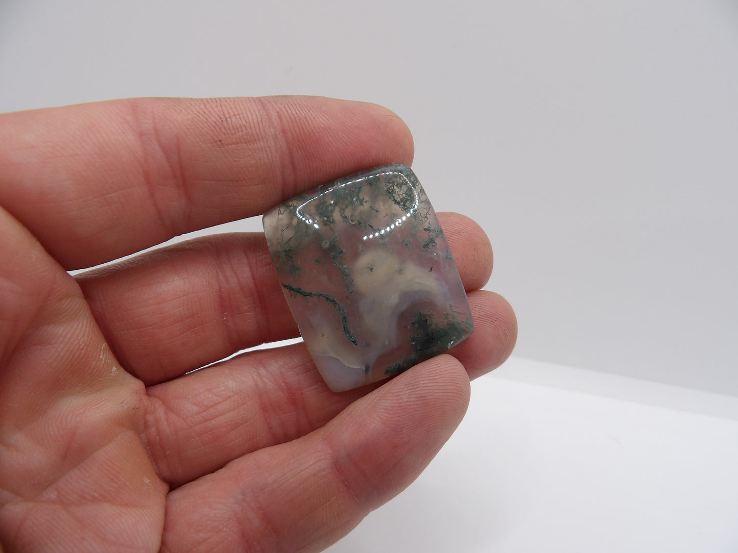 Cabochon Agate Mousse