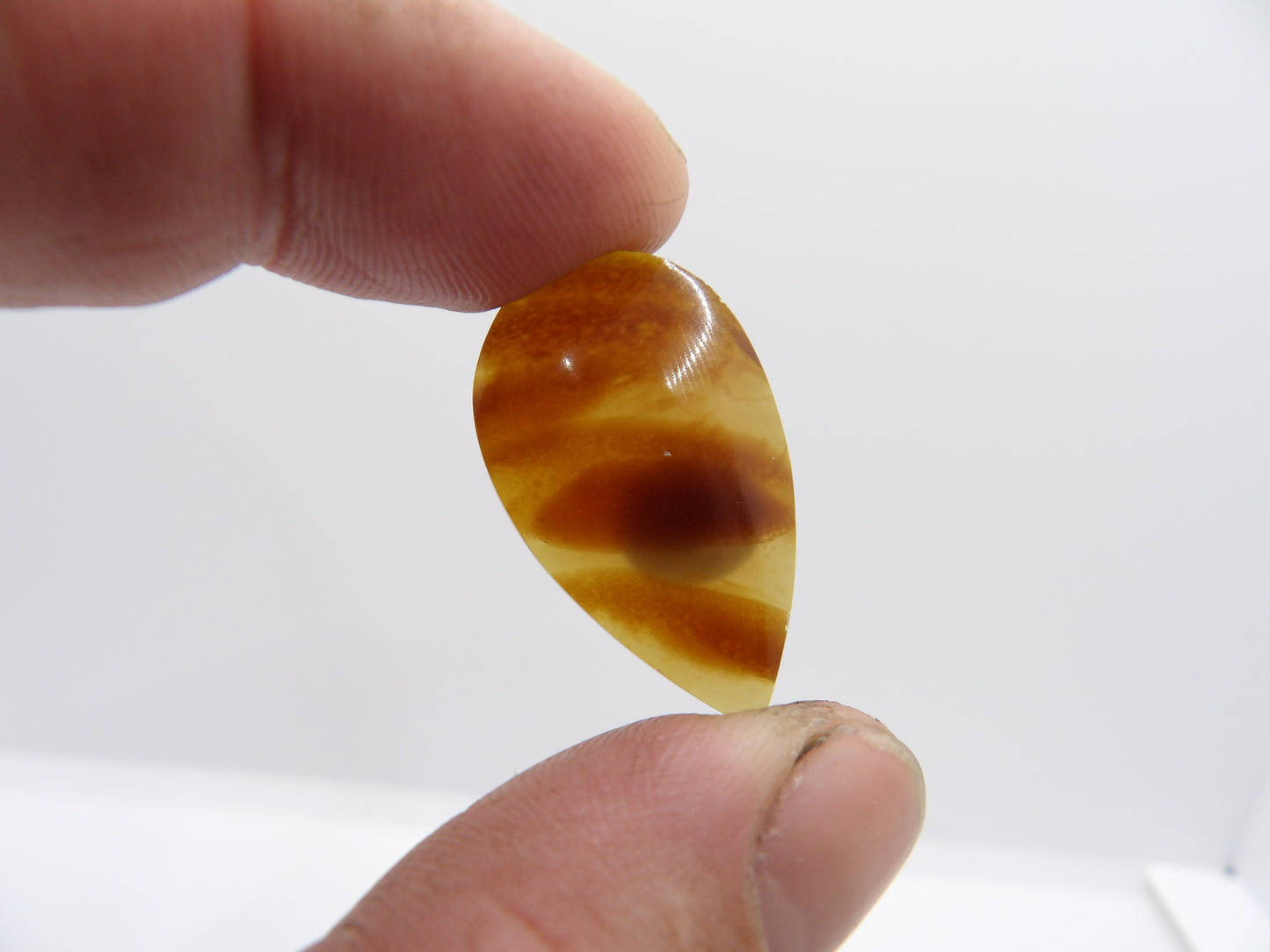 Cabochon Ambre d'Indonésie