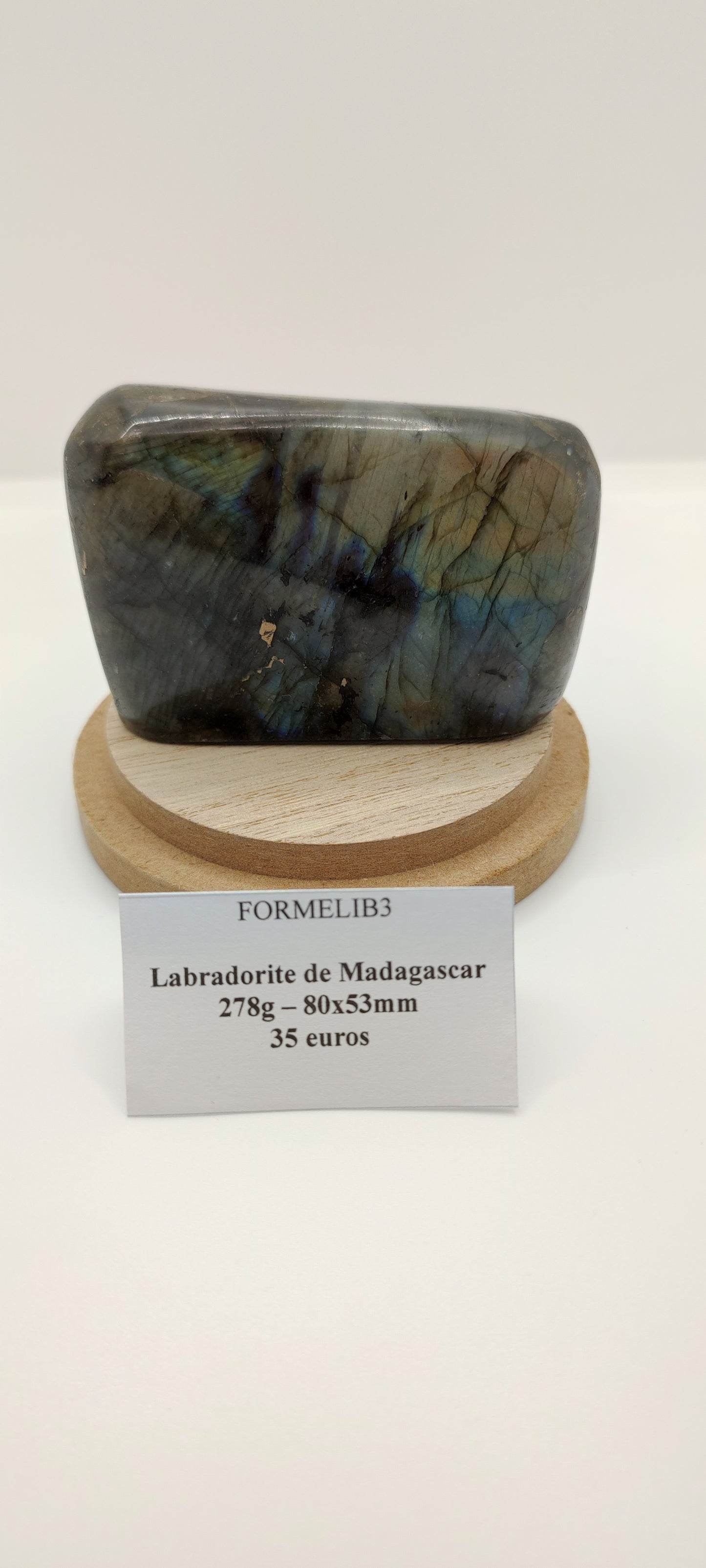 Forme Libre Labradorite