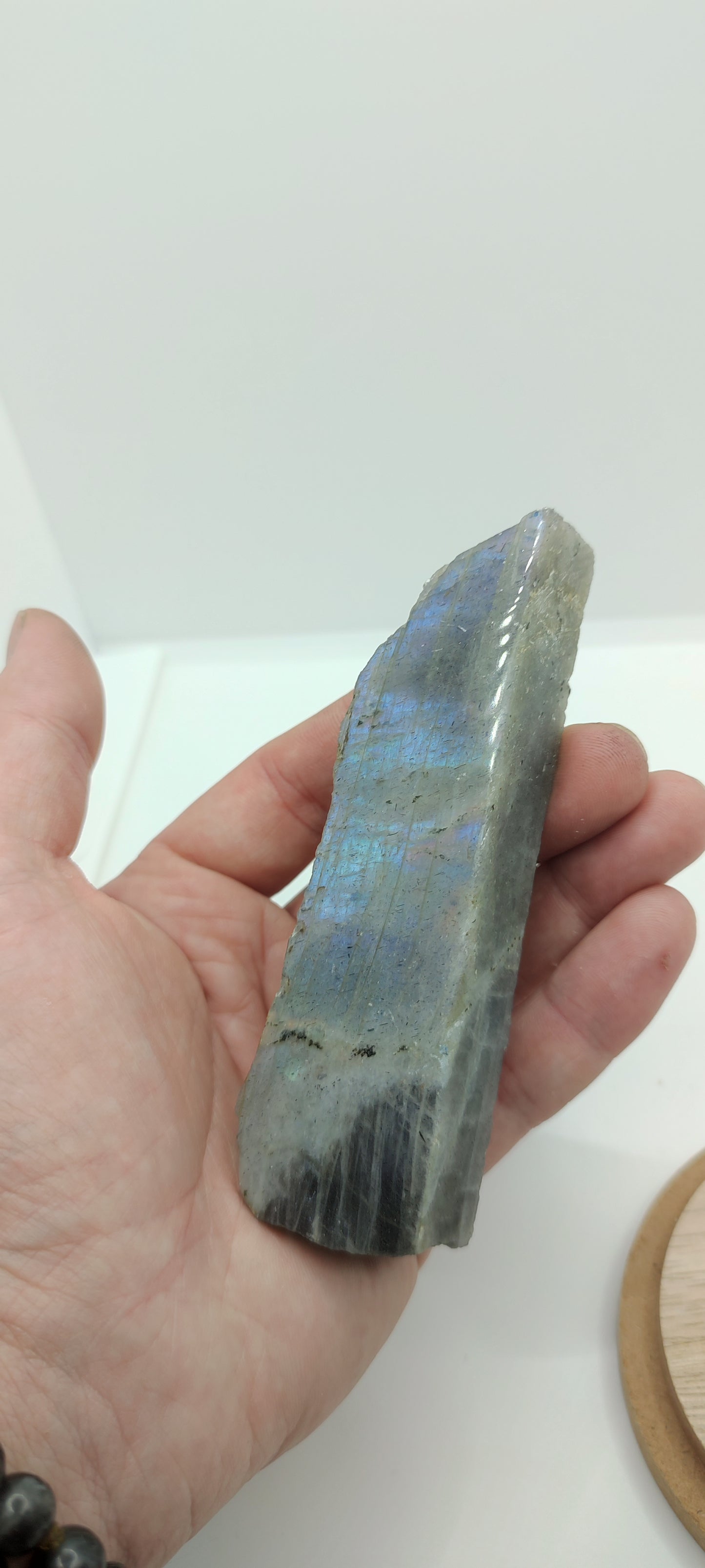 Labradorite : Morceau Semi poli