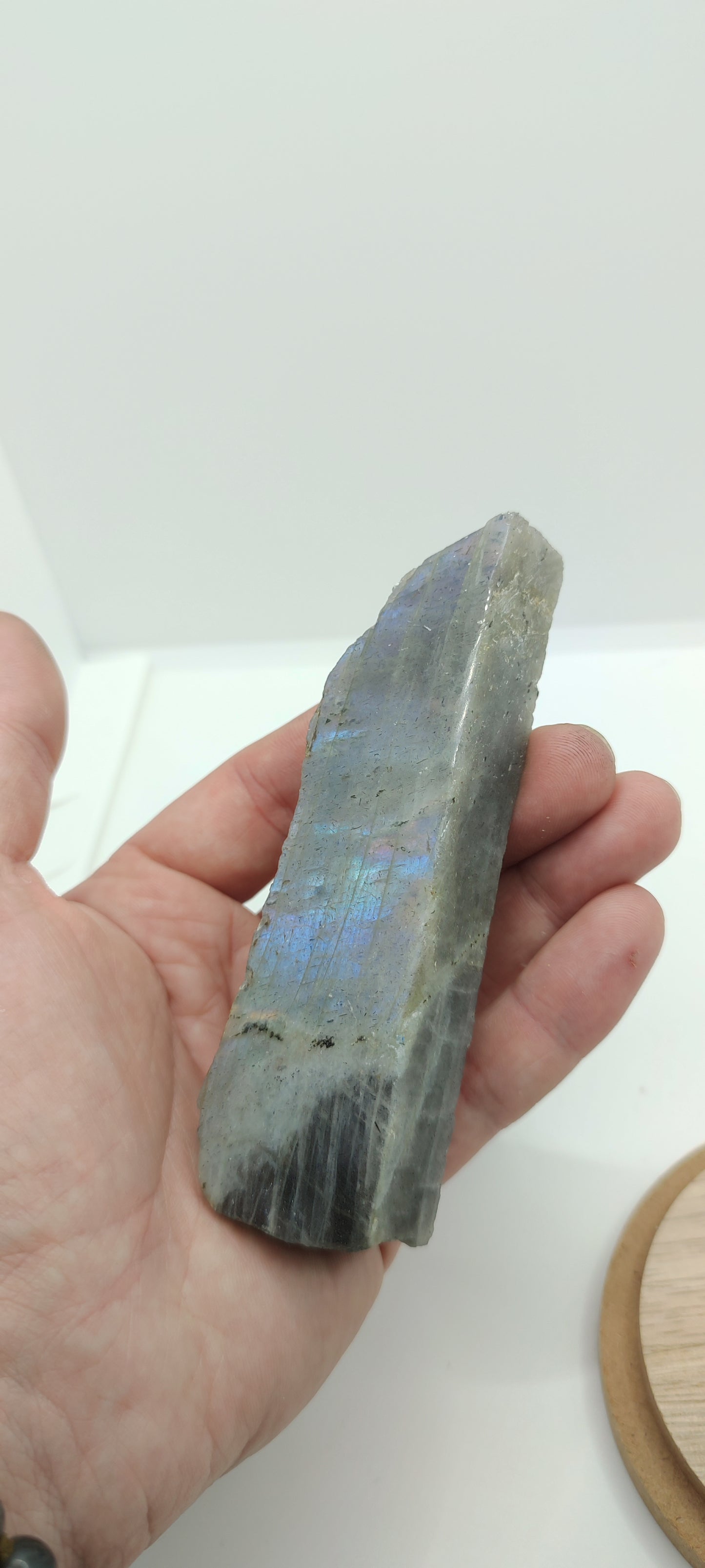 Labradorite : Morceau Semi poli