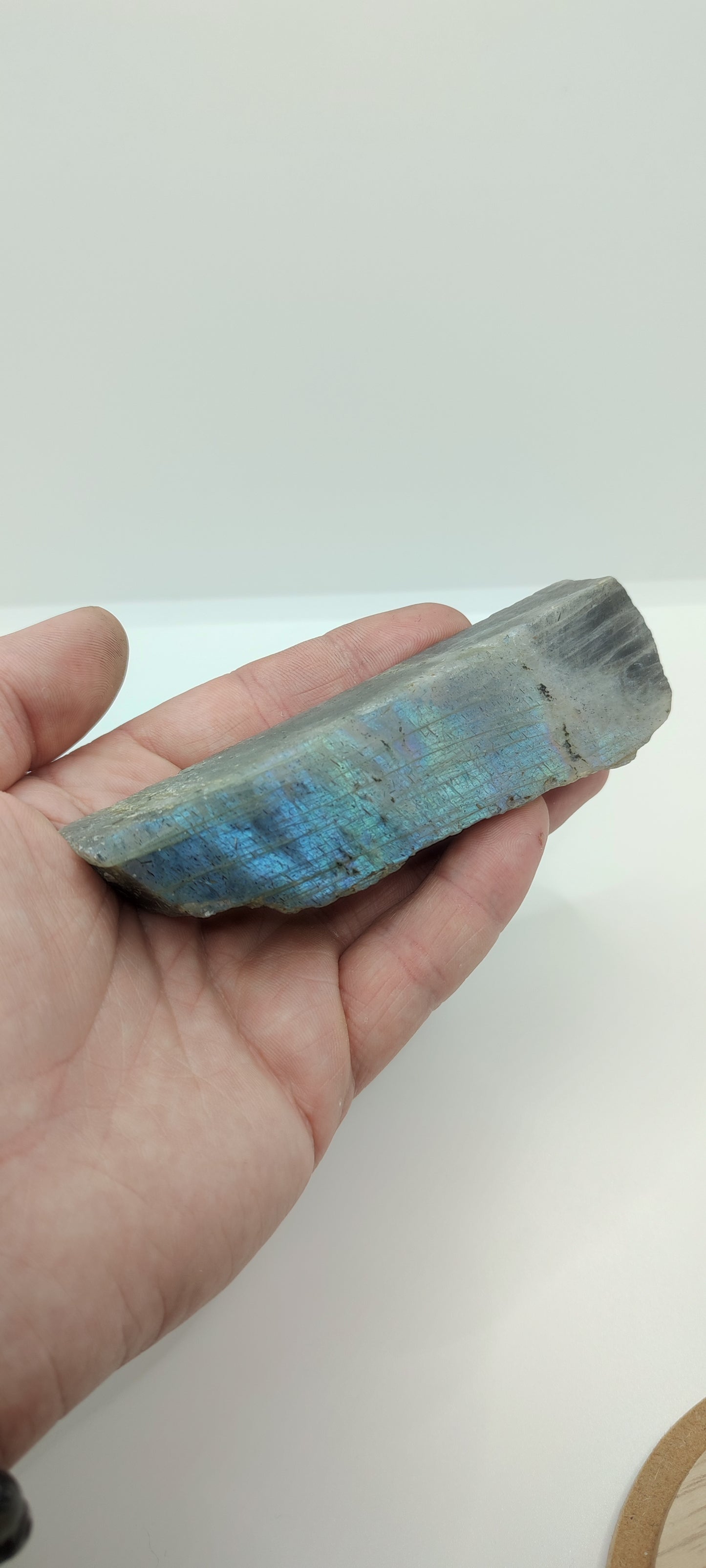 Labradorite : Morceau Semi poli