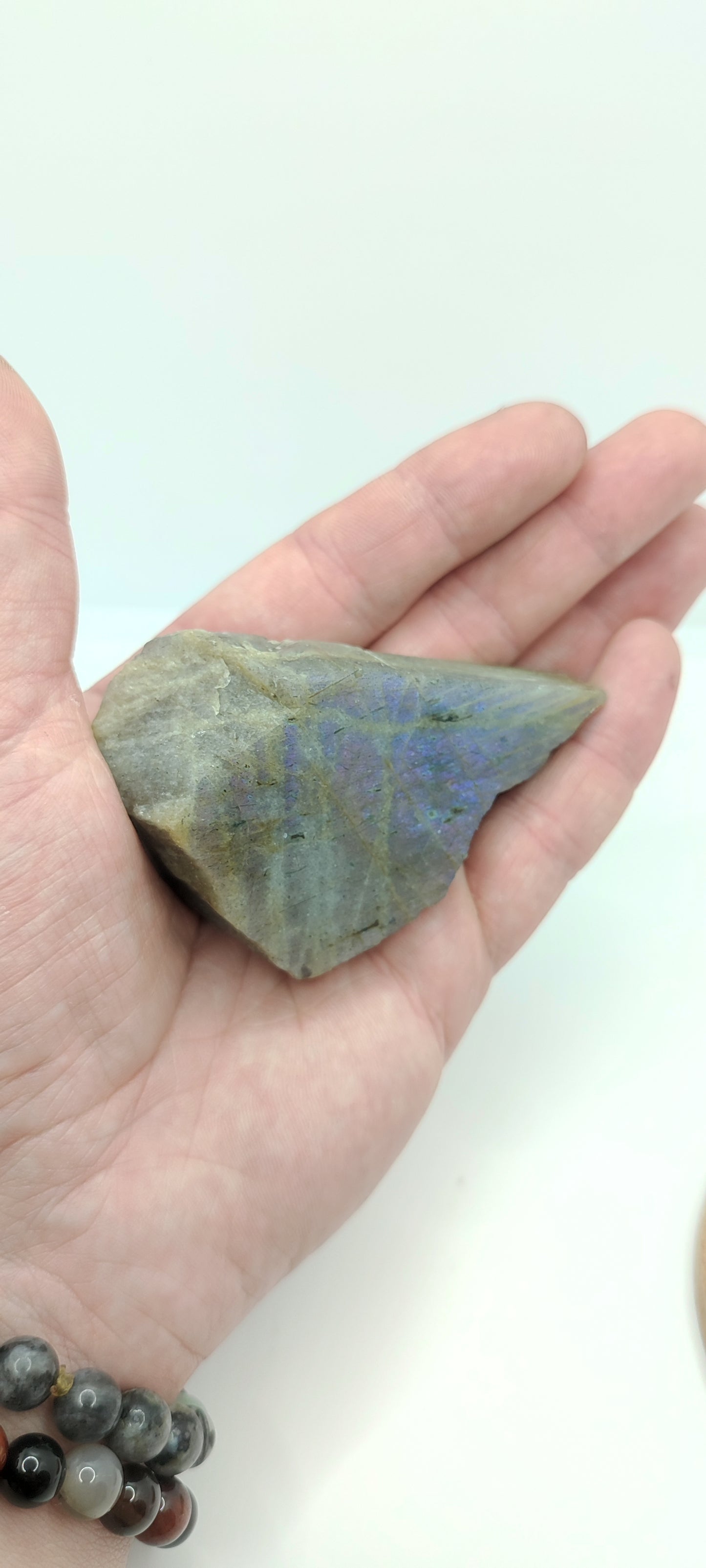 Labradorite : Morceau Semi poli