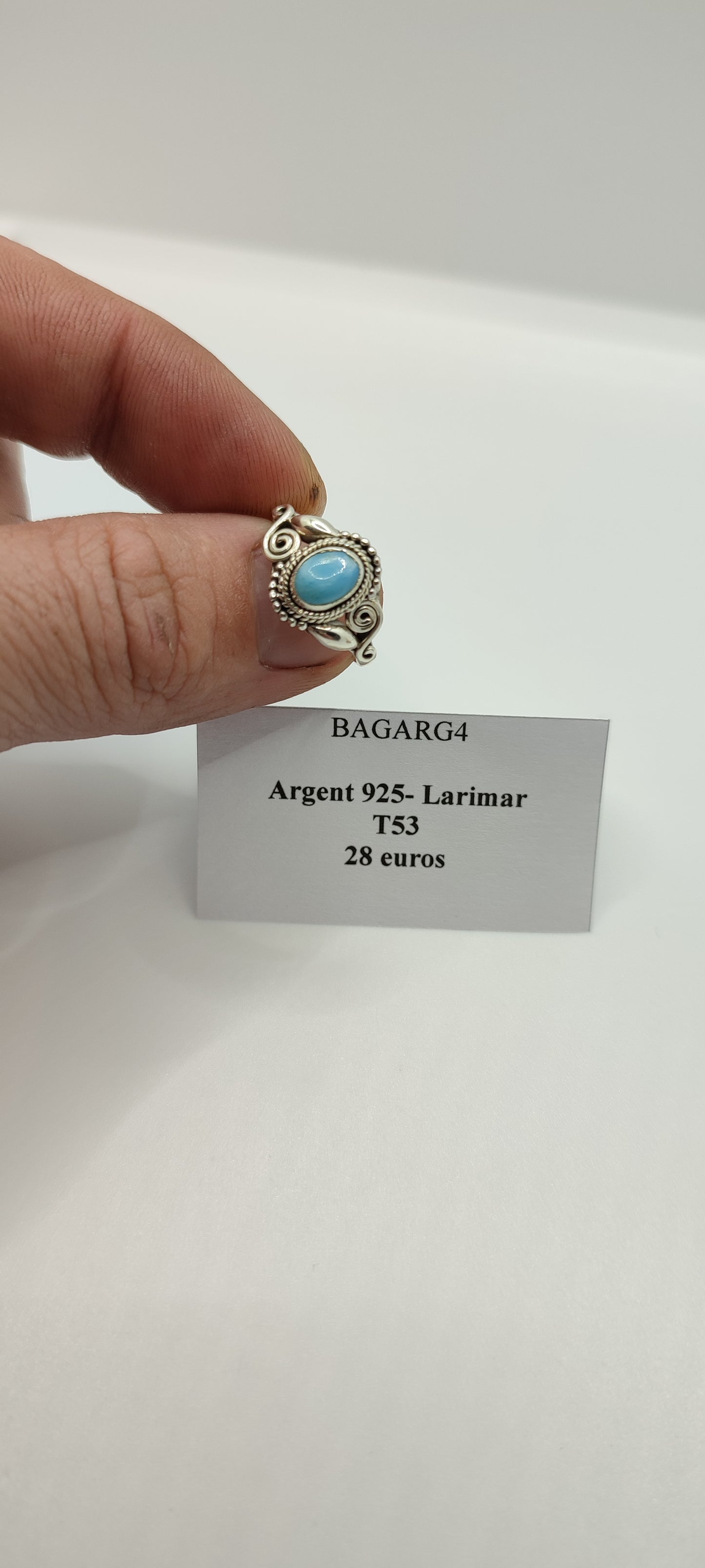 Bague Larimar