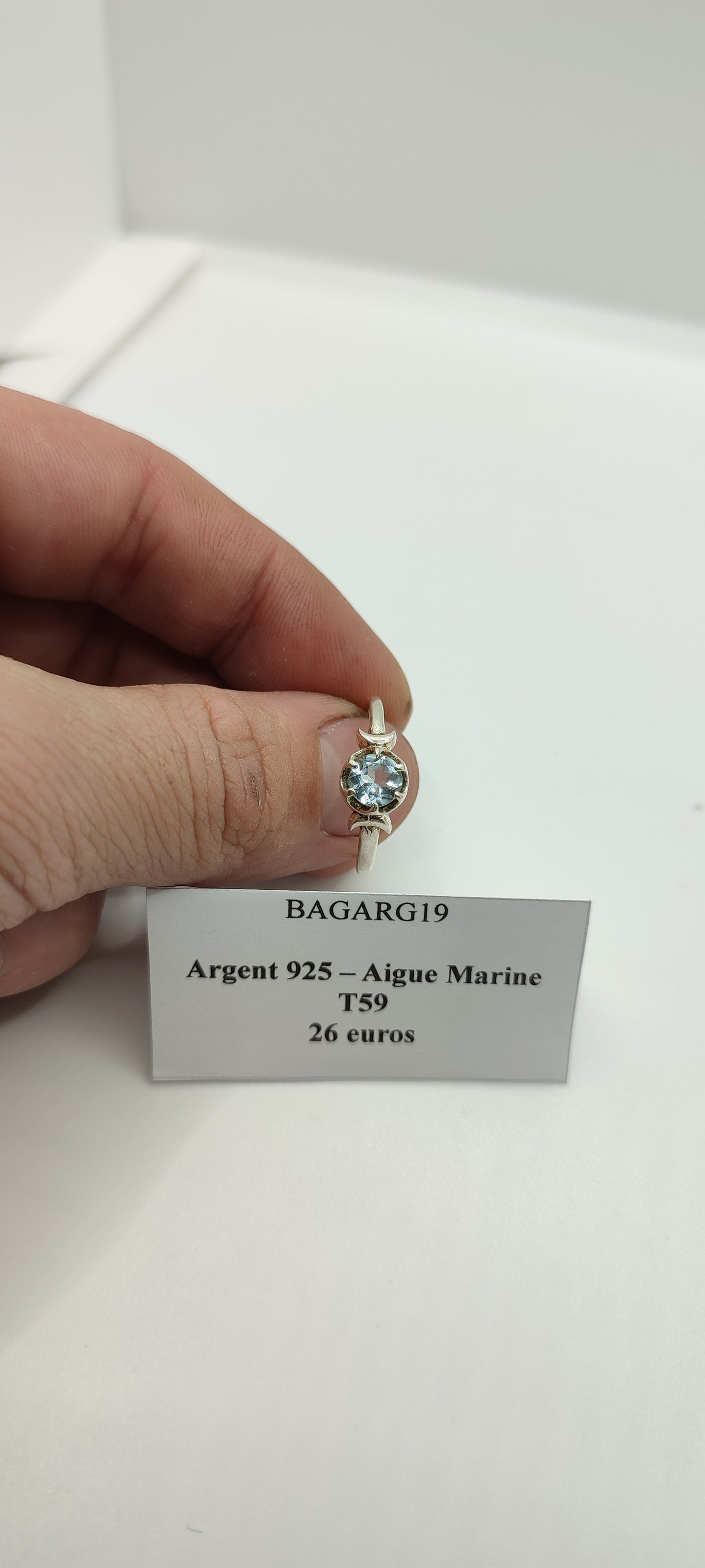 Bague Aigue-Marine