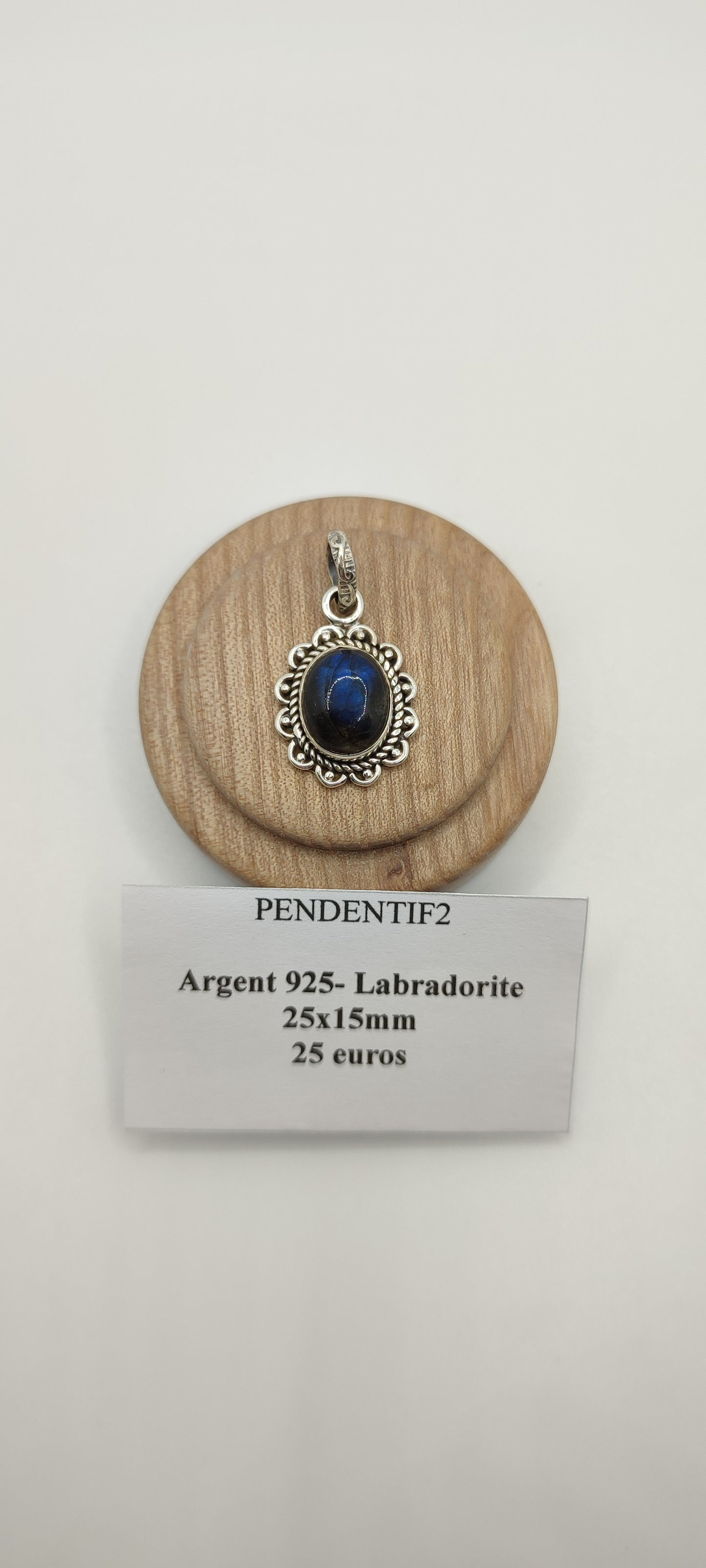 Pendentif Labradorite