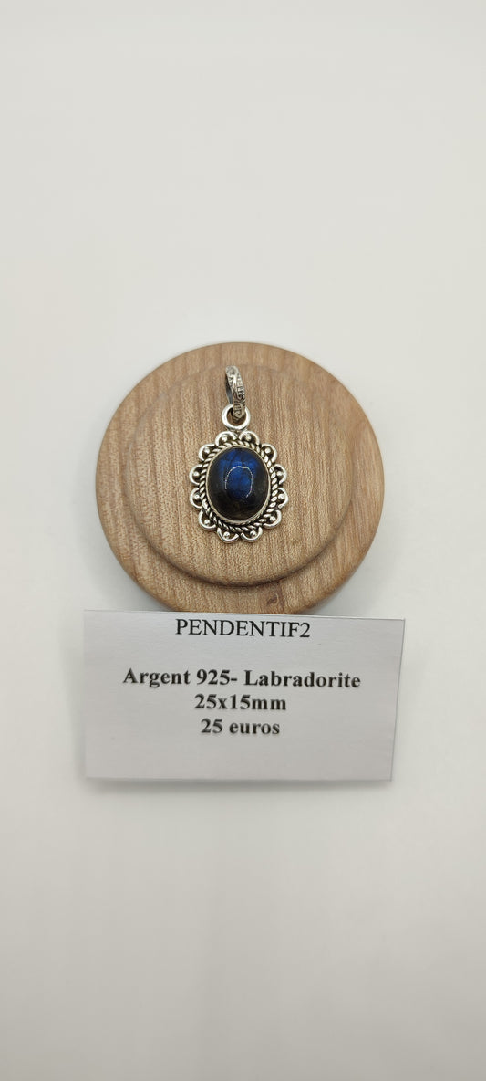 Pendentif Labradorite