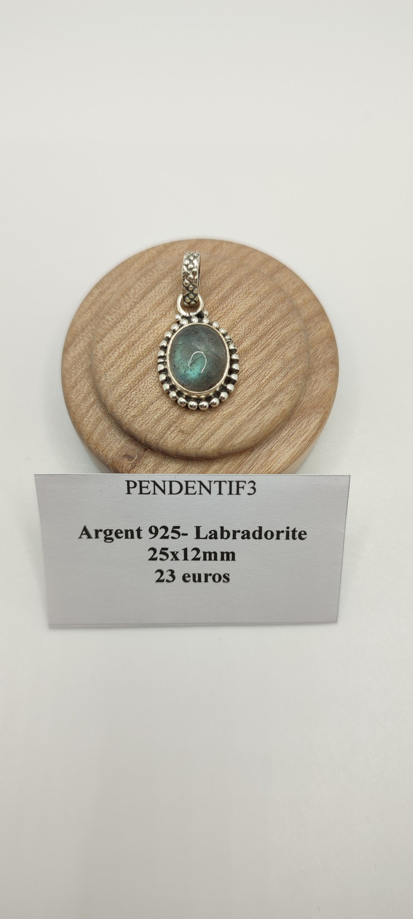 Pendentif Labradorite