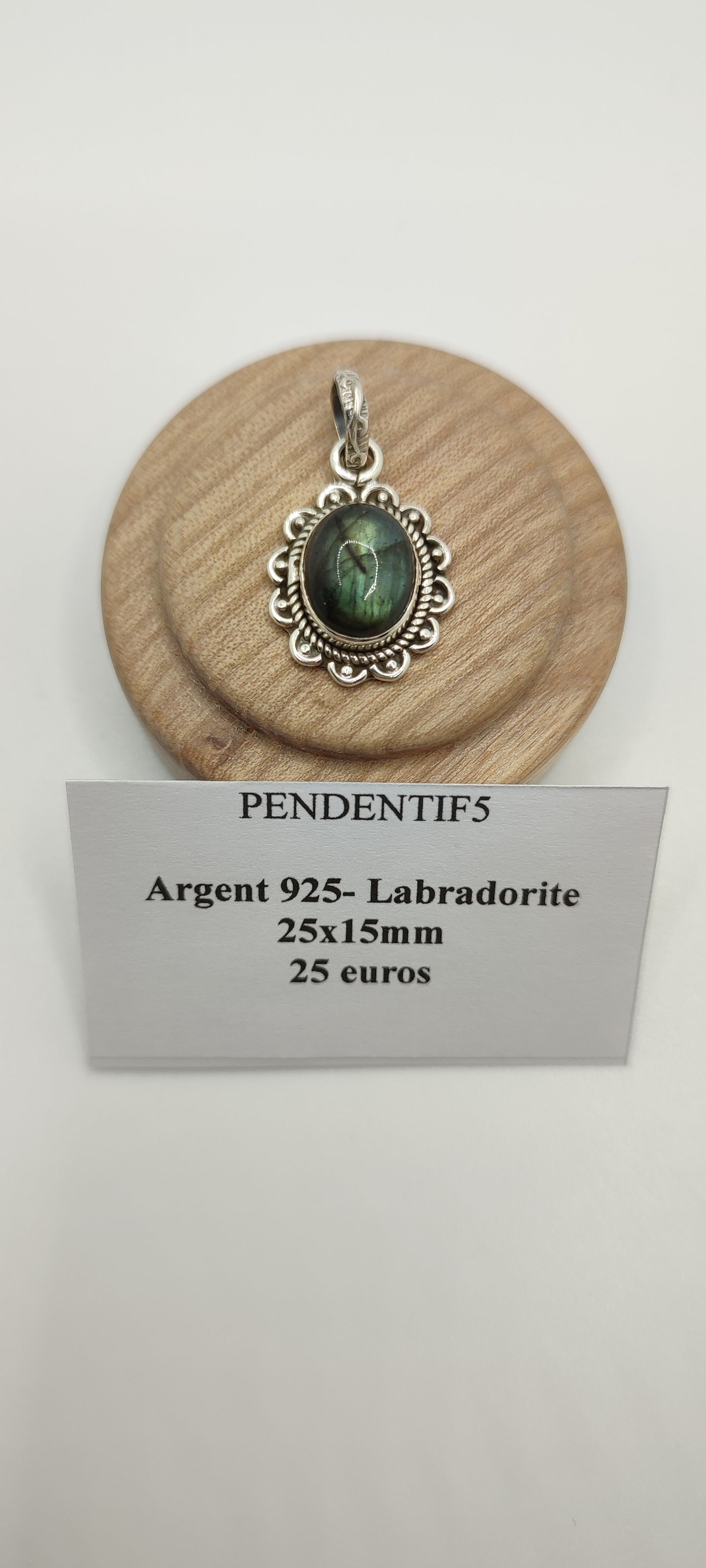 Pendentif Labradorite