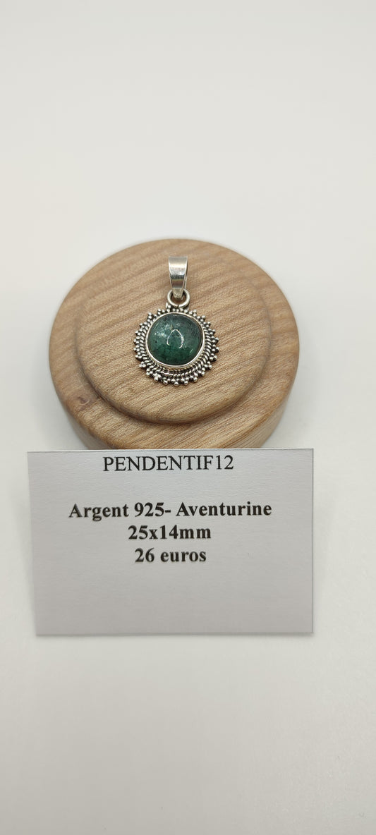 Pendentif Aventurine