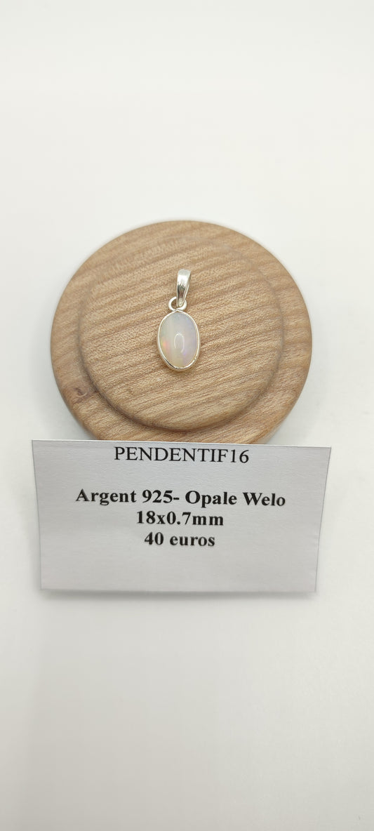 Pendentif Opale Welo