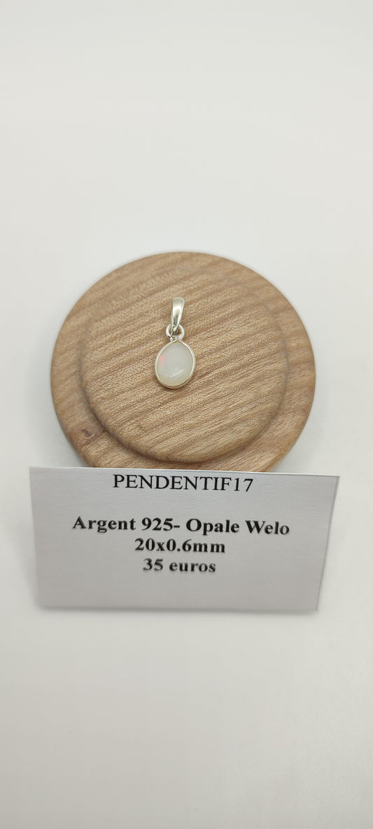 Pendentif Opale Welo