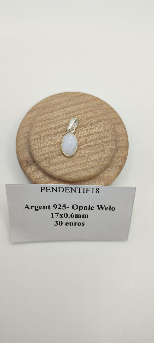 Pendentif Opale Welo