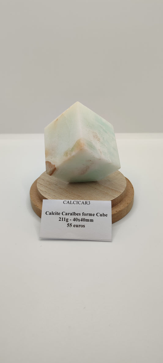 Cube en Calcite Caraïbes