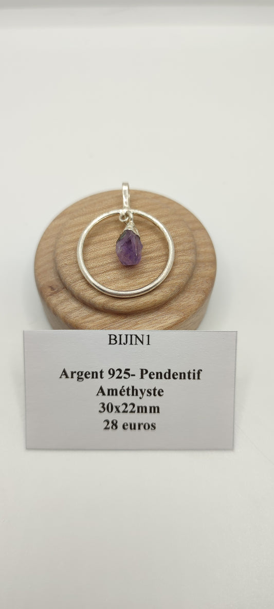 Pendentif Améthyste