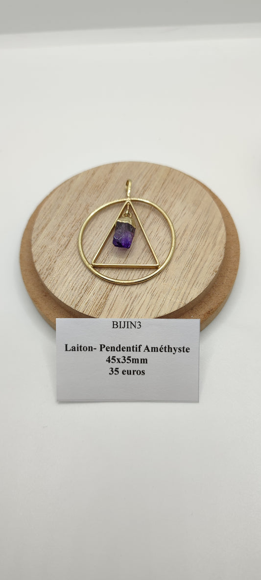 Pendentif Améthyste