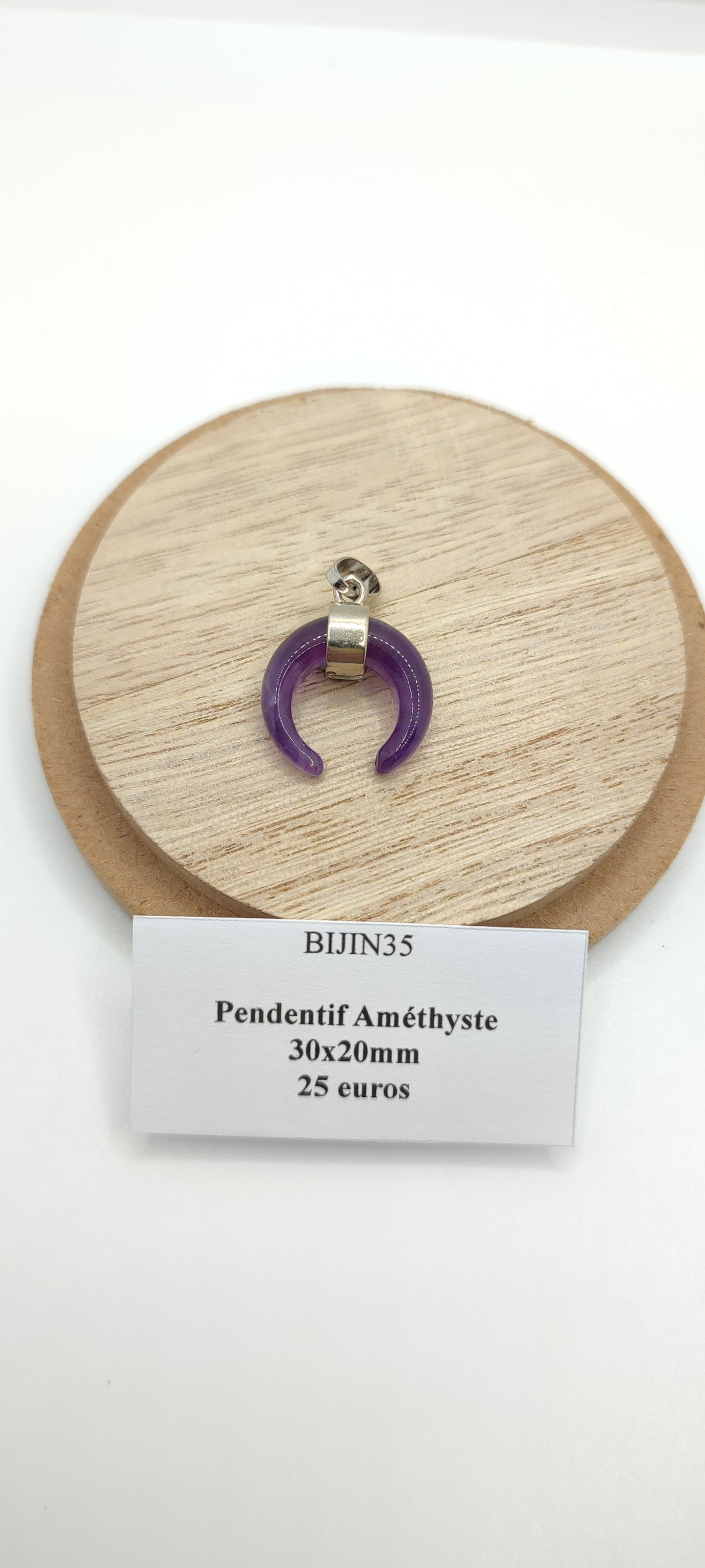 Pendentif Améthyste